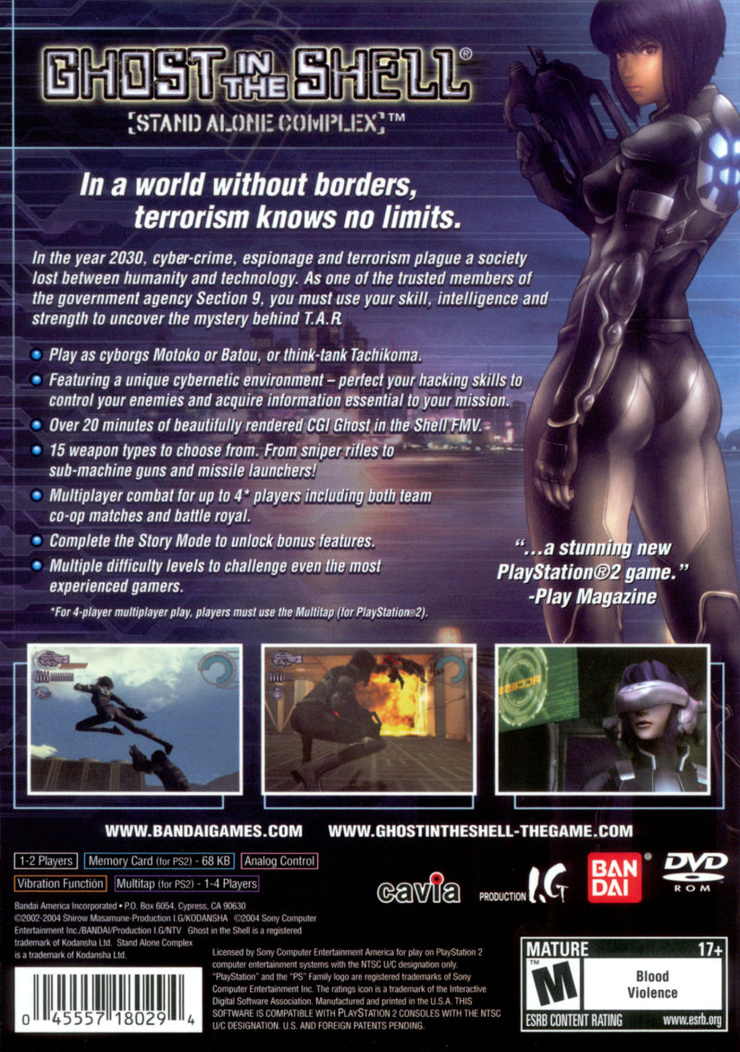 Ghost in the Shell:  Stand Alone Complex