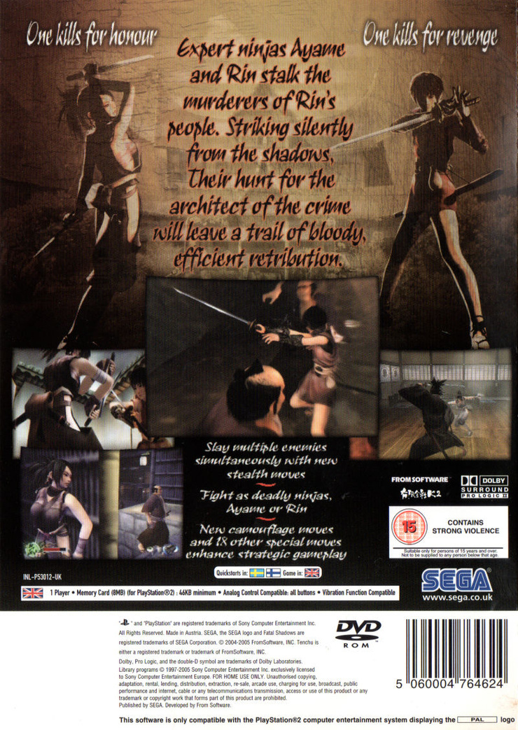 Tenchu: Fatal Shadows