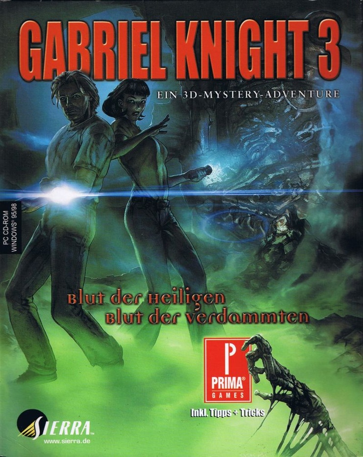 Gabriel Knight 3: Blood of the Sacred, Blood of the Damned