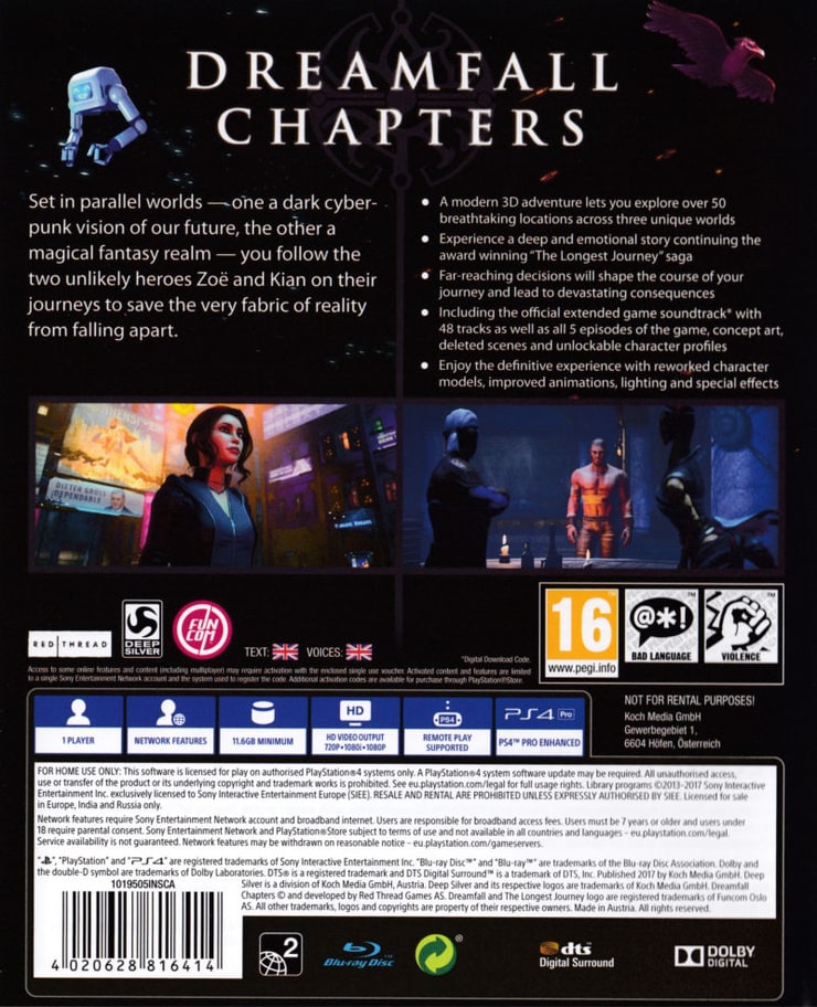 Dreamfall Chapters