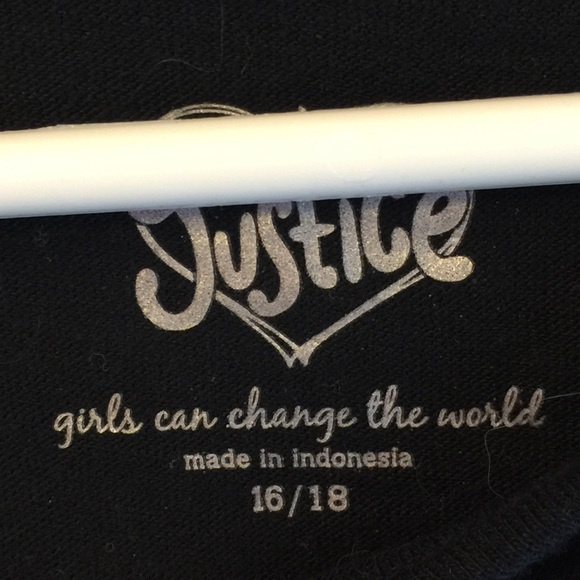 Justice Shirts & Tops | Never Worn Justice Girls Initial Tee Size 618 | Poshmark