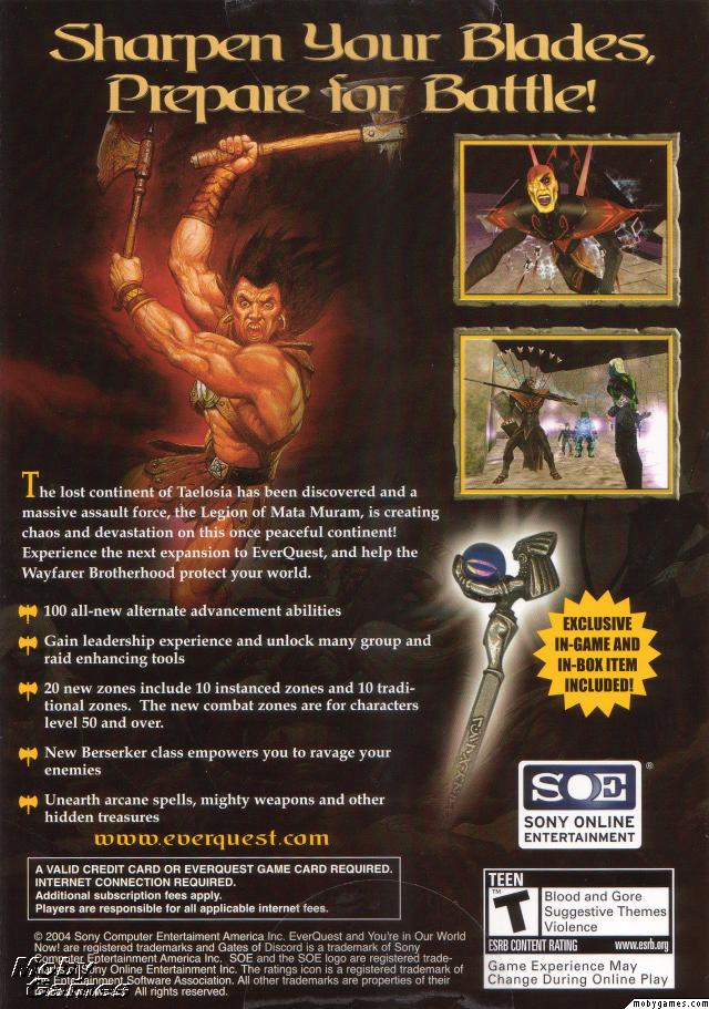 EverQuest: Gates of Discord