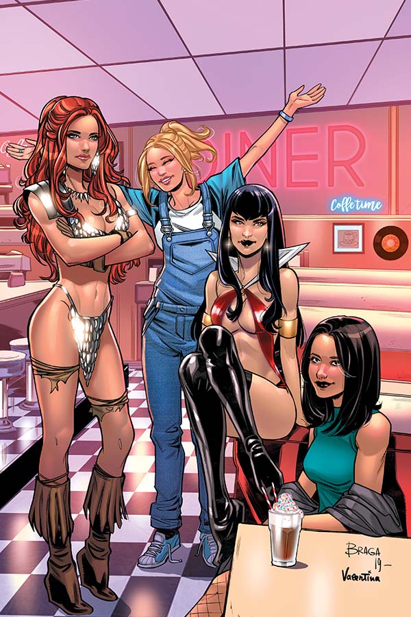 Red Sonja and Vampirella Meet Betty and Veronica Red Sonja and Vampirella Meet Betty and Veronica
