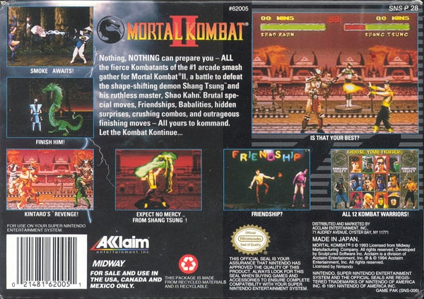 Mortal Kombat II