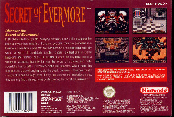 Secret of Evermore