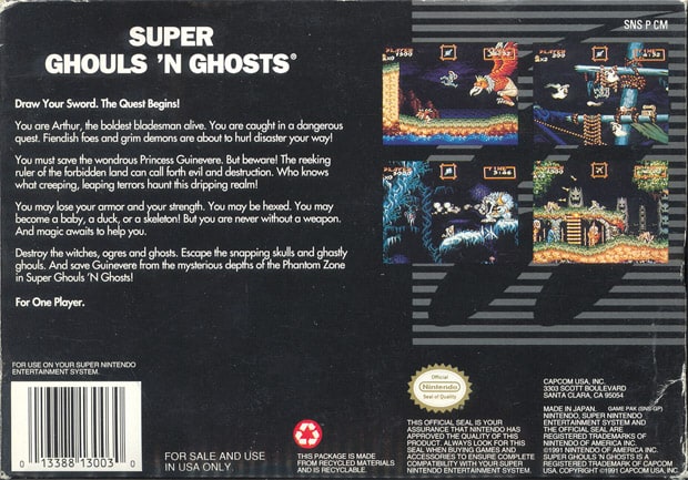 Super Ghouls N' Ghosts