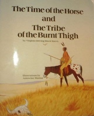 The time of the horse and The tribe of the burnt thigh (Houghton Mifflin reading program)