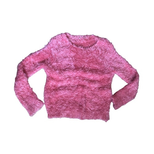 90s style Mohair / Fluffy Pink Sweater\n\nReminds me...