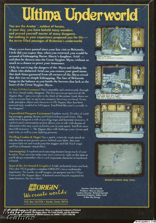 Ultima Underworld: The Stygian Abyss