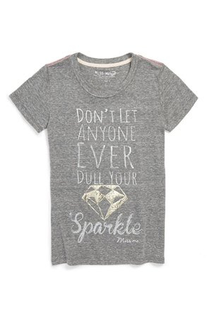 Miss Me Embellished Tee (Big Girls) | Nordstrom