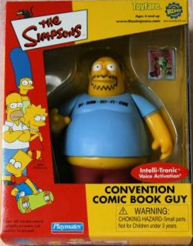 The Simpsons: Convention Comic Book Guy Action Figure