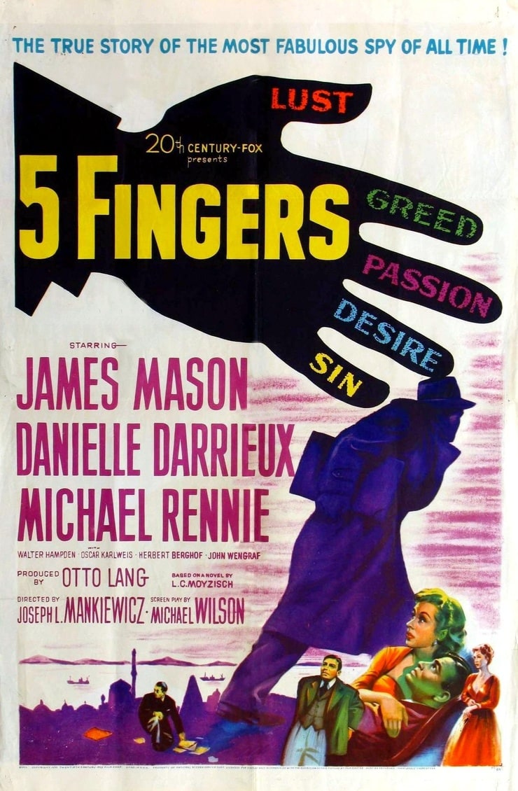 5 Fingers (1952)