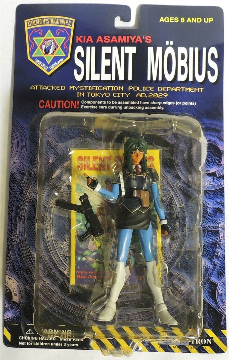 Silent Mobius: Kiddy Phenil Action Figure