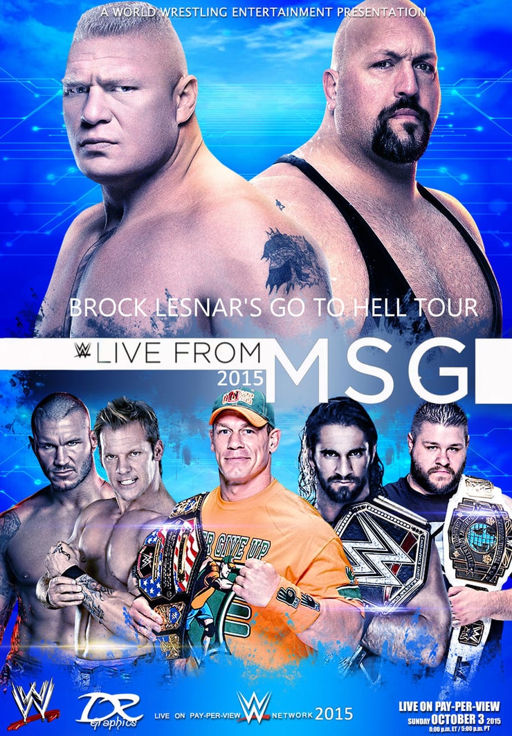 WWE Live from MSG 2015