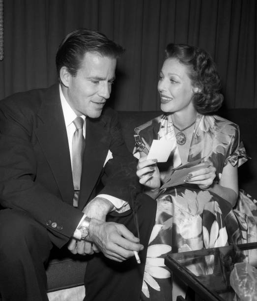 Hugh Marlowe, Loretta Young