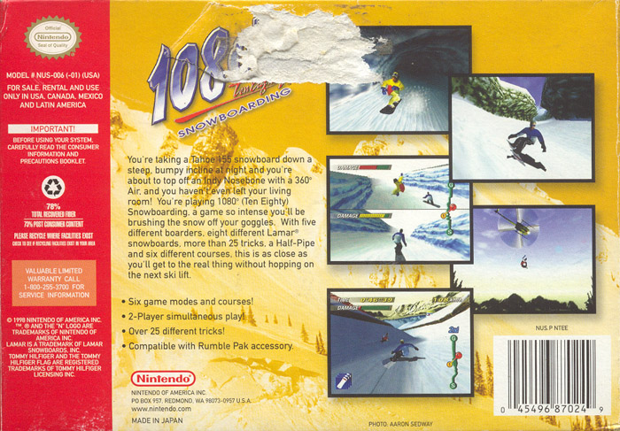 1080° Snowboarding