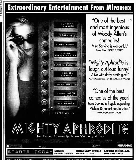 mighty aphrodite poster