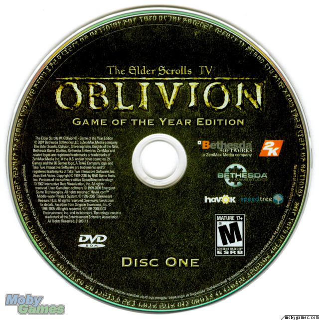 The Elder Scrolls IV: Oblivion Game of the Year Edition