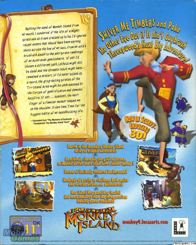 Escape from Monkey Island