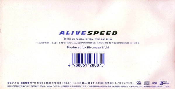 Image Of Alive Speed