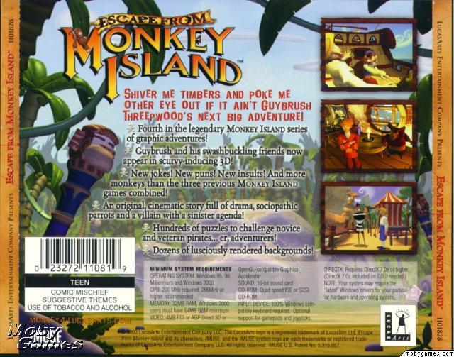 Escape from Monkey Island