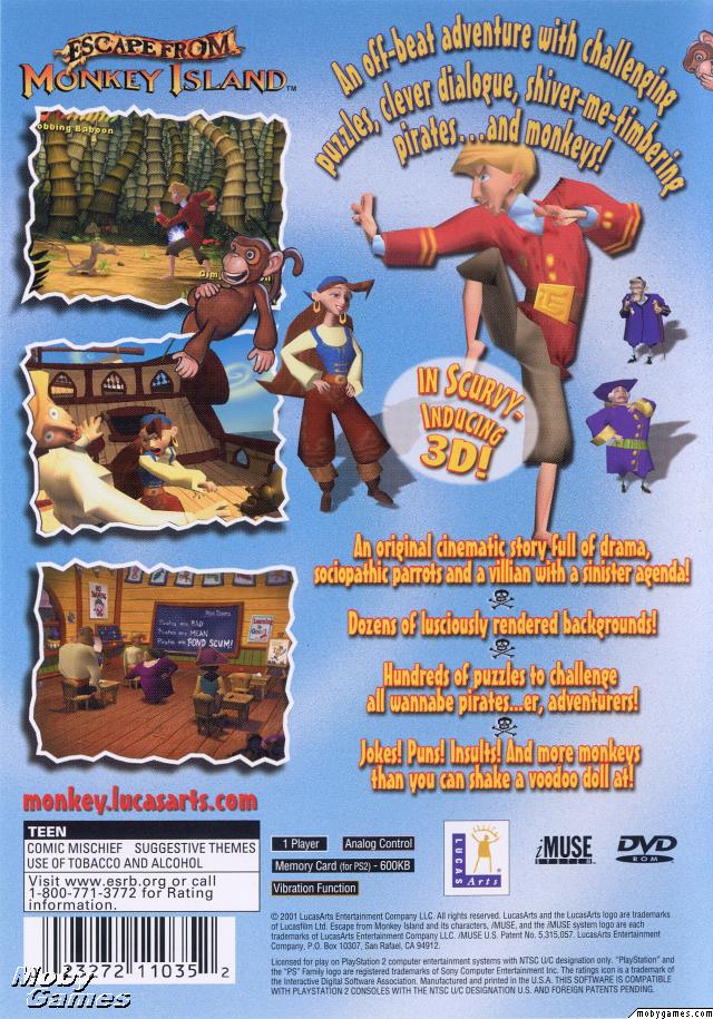 Escape From Monkey Island
