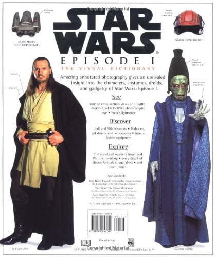 The Visual Dictionary of Star Wars, Episode I - The Phantom Menace