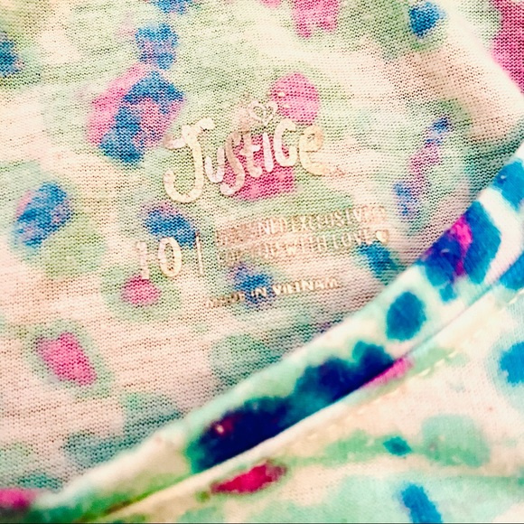 Justice Shirts & Tops | Justice Girls Tie Dye Tee Size 10 | Poshmark
