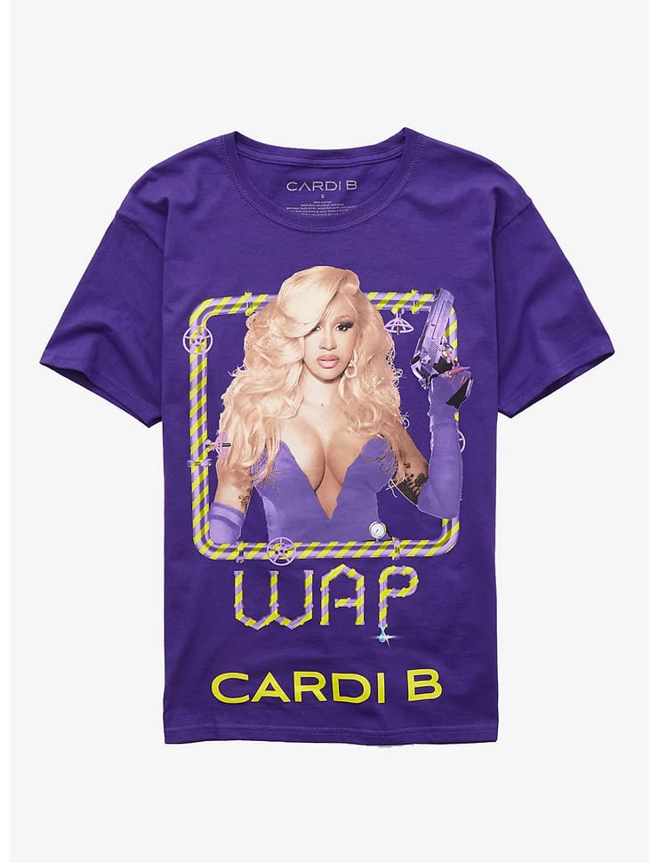 Cardi B WAP Girls T-Shirt