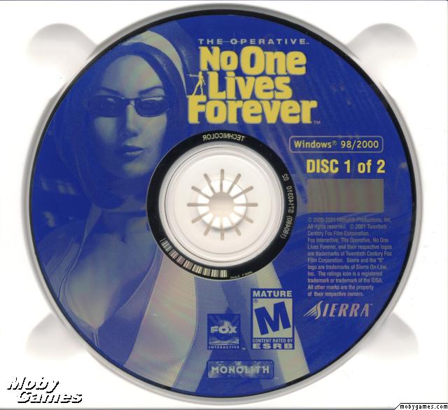 No One Lives Forever Game of the Year Edition