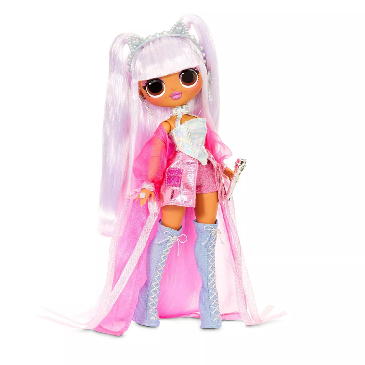 L.O.L. Surprise! O.M.G. Remix Kitty K Fashion Doll – 25 Surprises with Music