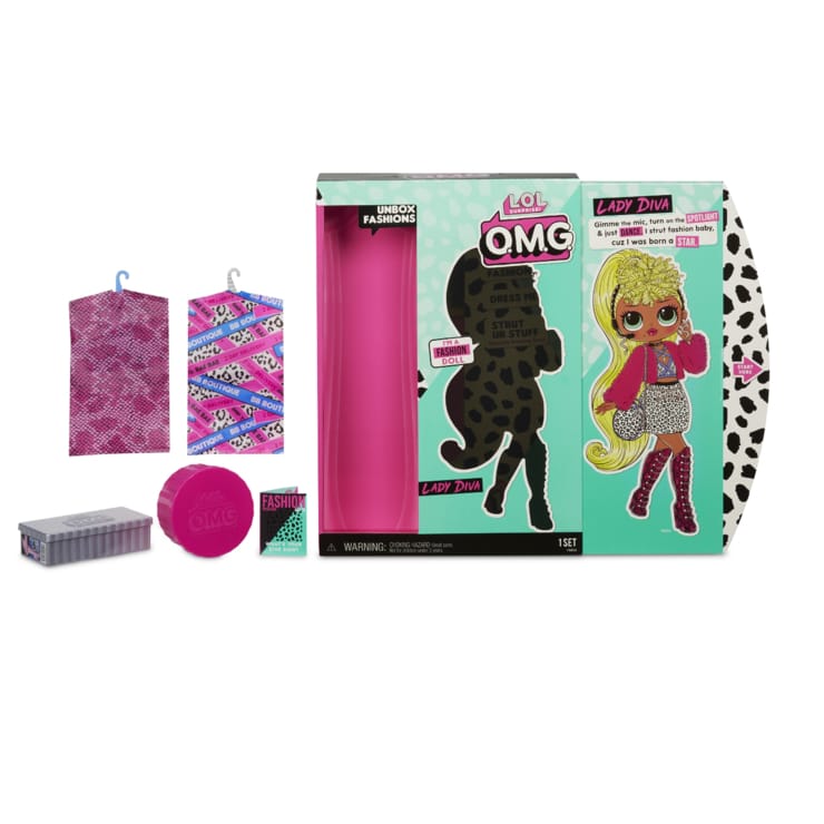 L.O.L. Surprise! O.M.G. Lady Diva Fashion Doll with 20 Surprises