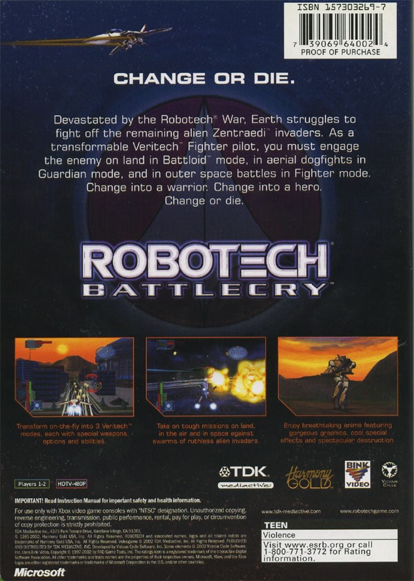 Robotech: Battlecry