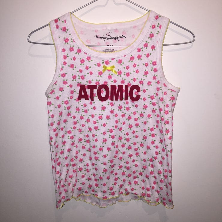 VANNA YOUNGSTEIN ATOMIC FLORAL TANK 