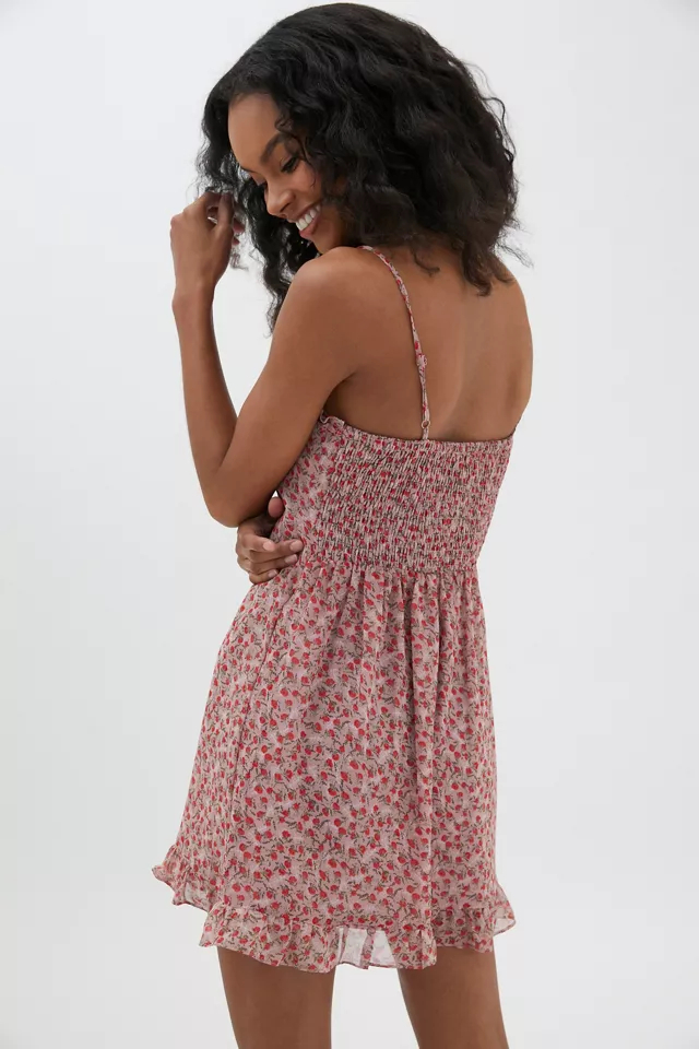 Dress Forum Ruffle Trim Mini Dress | Urban Outfitters