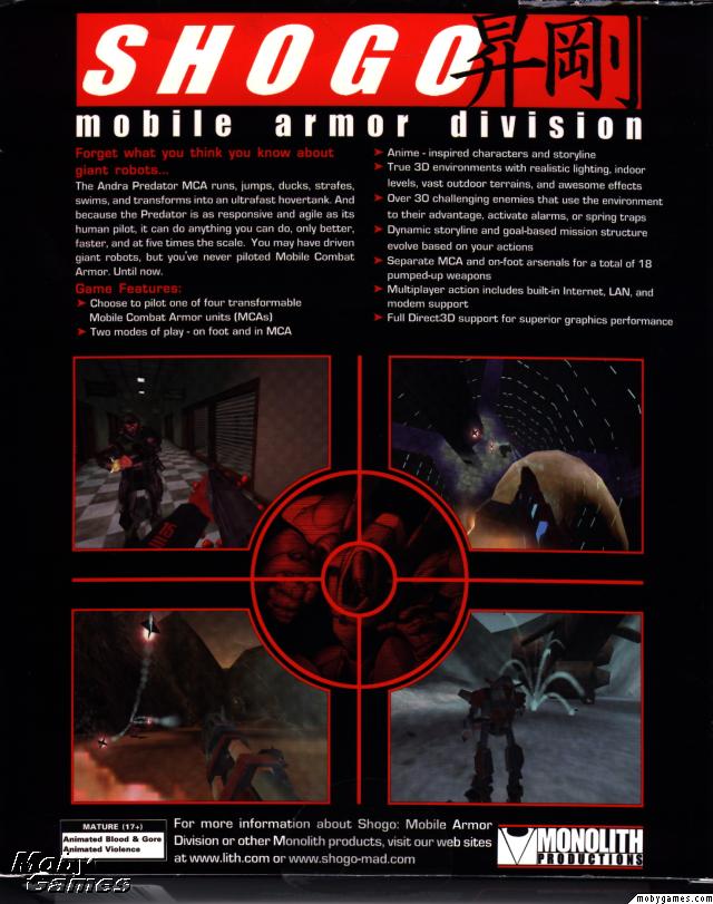 Shogo: Mobile Armor Division