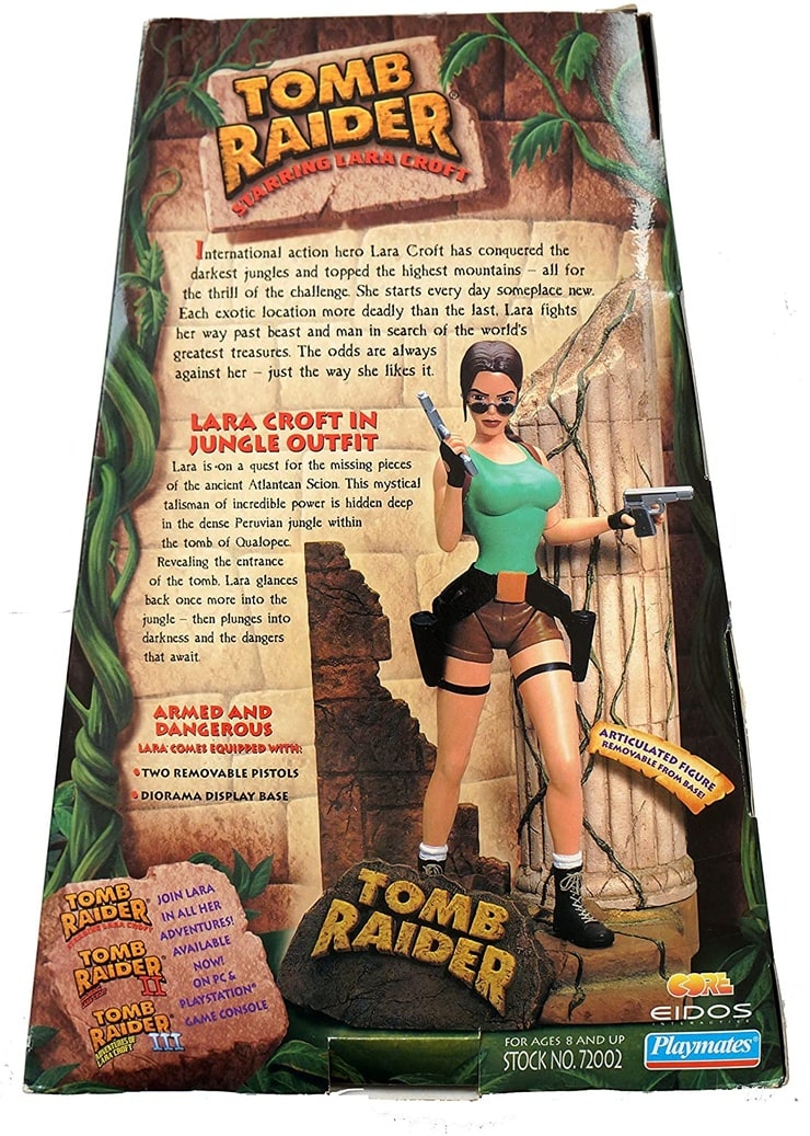 LARA CROFT in Jungle Outfit TOMB RAIDER figure