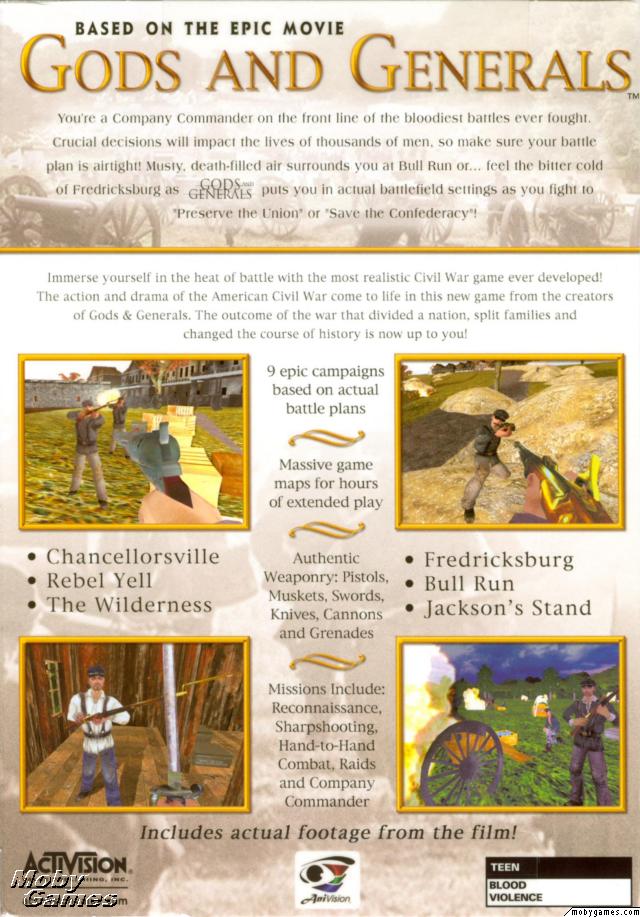Gods and Generals