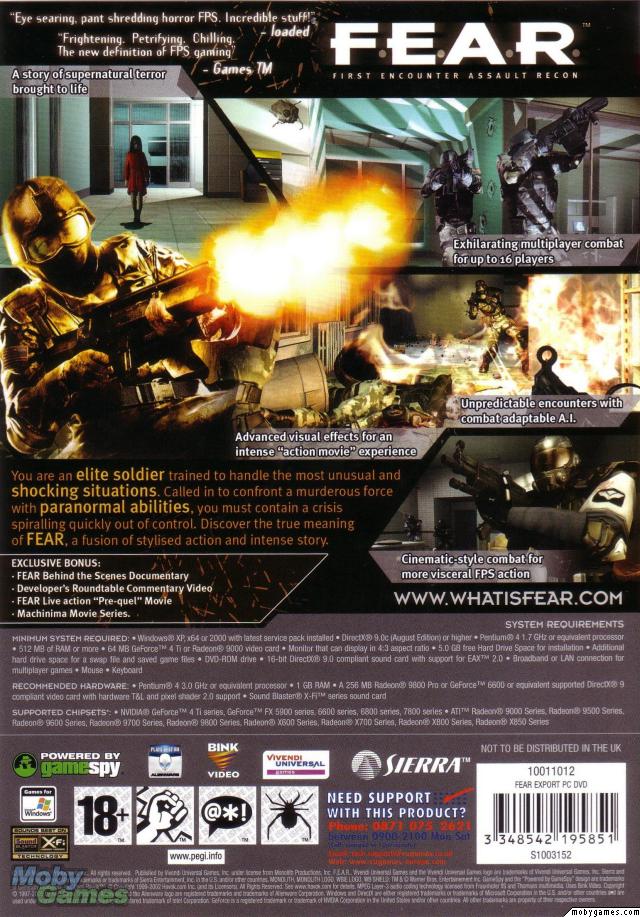 F.E.A.R.: First Encounter Assault Recon