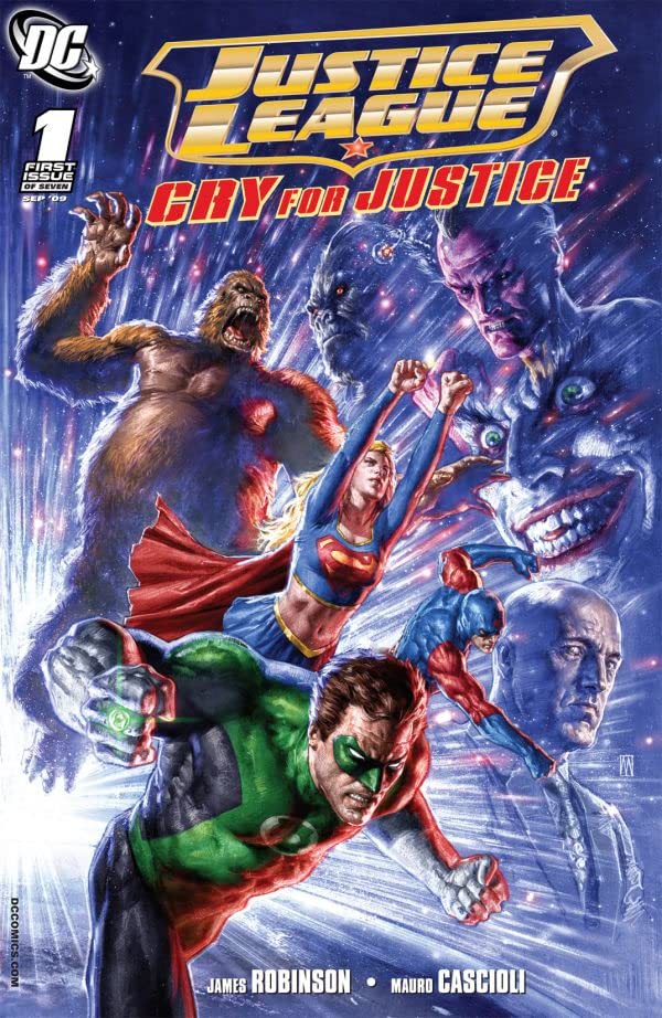 Justice League Cry for Justice (2009) #1-7 DC (2009-10)