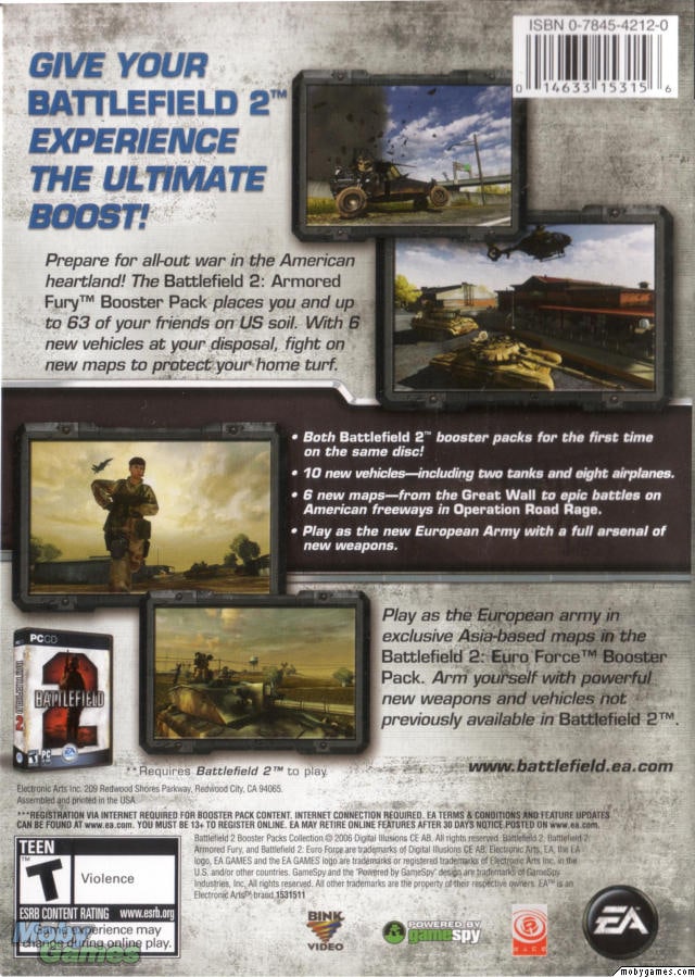 Battlefield 2: Booster Packs Collection (euro Force & Armored Fury) Picture