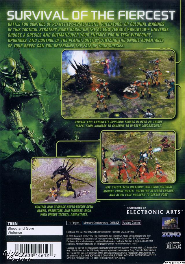 Aliens Versus Predator: Extinction
