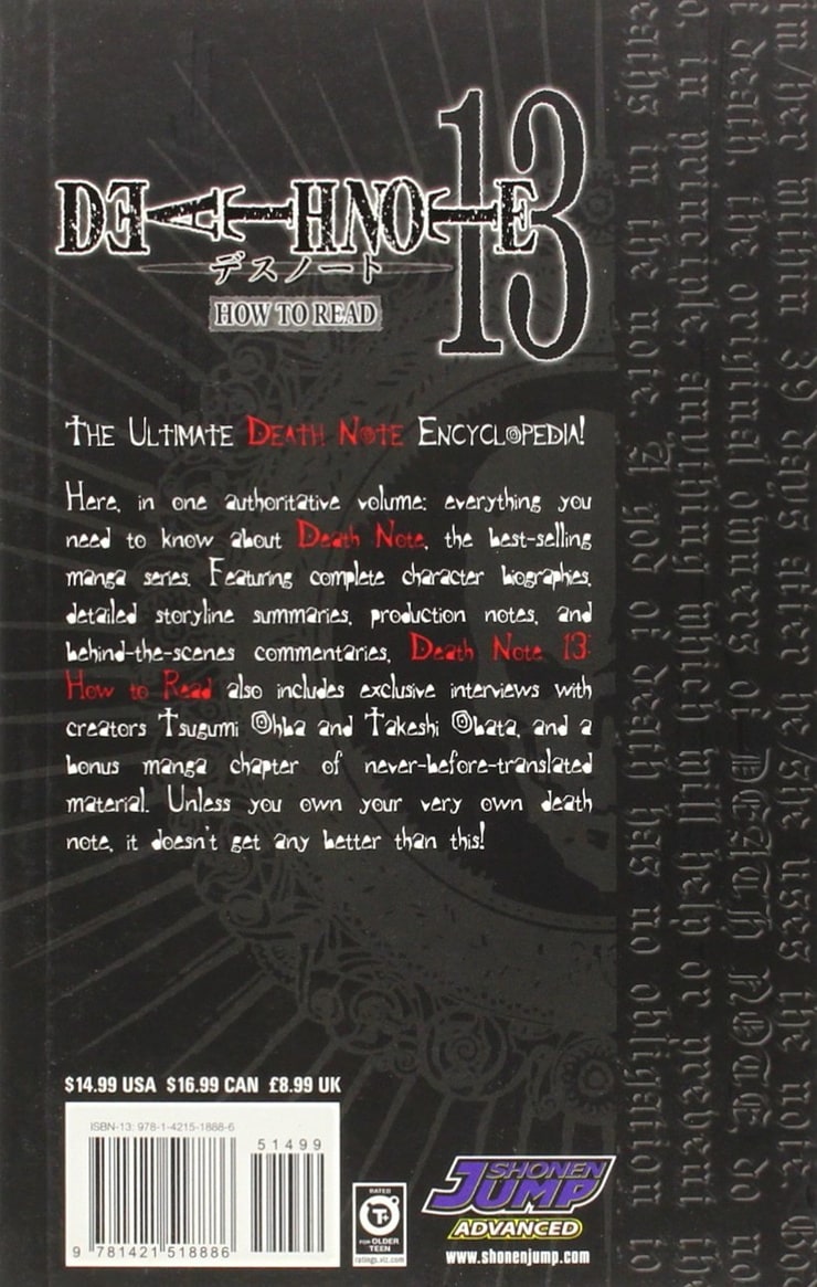 Death Note, Volume 13: How to Read