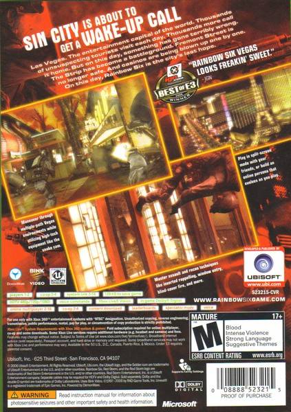 Tom Clancy's Rainbow Six: Vegas