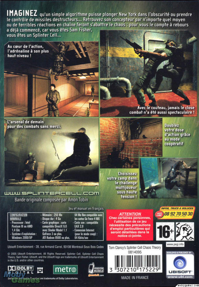 Tom Clancy's Splinter Cell: Chaos Theory