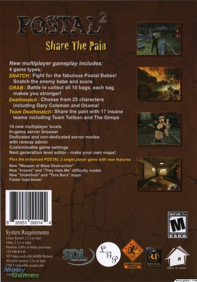 postal 2 share the pain download single player