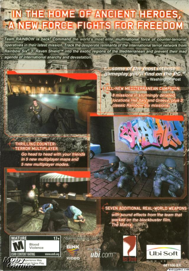 Tom Clancy's Rainbow Six 3: Athena Sword