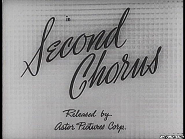 Second Chorus                                  (1940)
