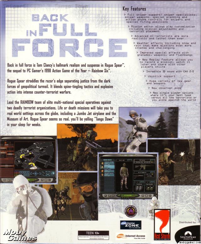 Tom Clancy's Rainbow Six: Rogue Spear