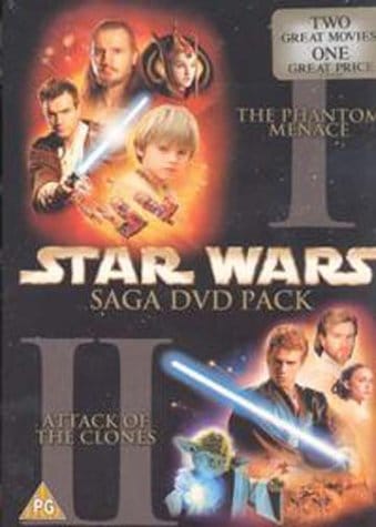Star Wars: Saga DVD Pack (The Phantom Menace / Attack of the Clones) 